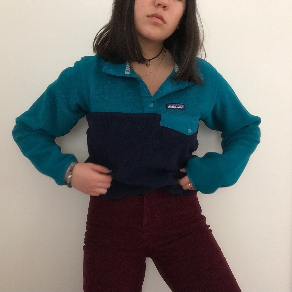 Perfect Teal/Blue Patagonia Synchilla